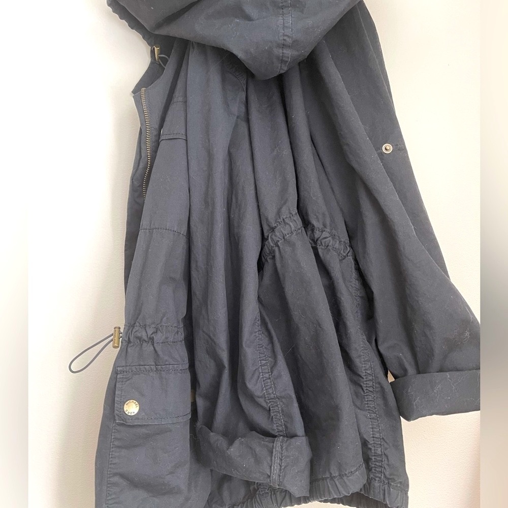 Womens medium black MK utility jacket